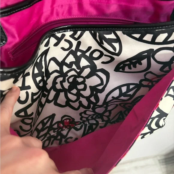 Coach Graffiti Kyra Poppy Daisy Set EUC - Picture 12 of 13